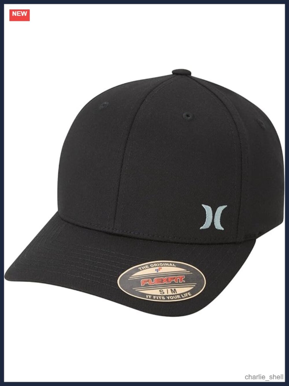 Mens Stretch Fitted Baseball Cap Lightweight Curved Brim Hat